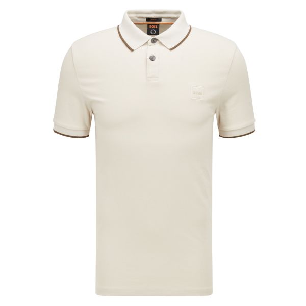 Boss Passertip Polo Off White