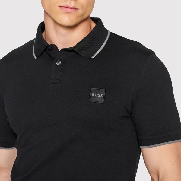 Boss Passertip Polo Zwart