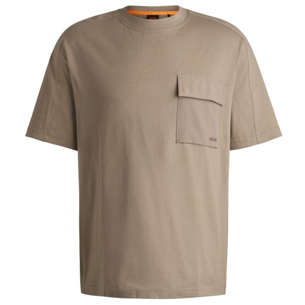 Boss Pocket Cargo T-shirt Bruin