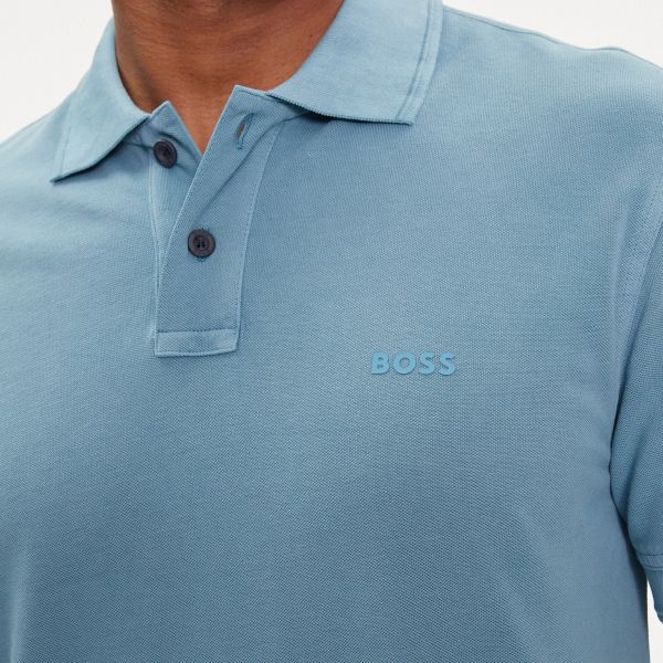 Boss Prime Polo Blauw