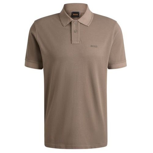 Boss Prime Polo Licht Bruin