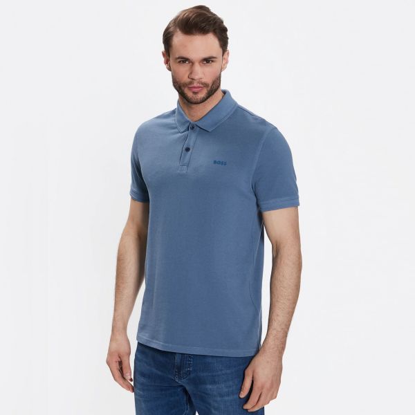 Boss Prime Polo Blauw