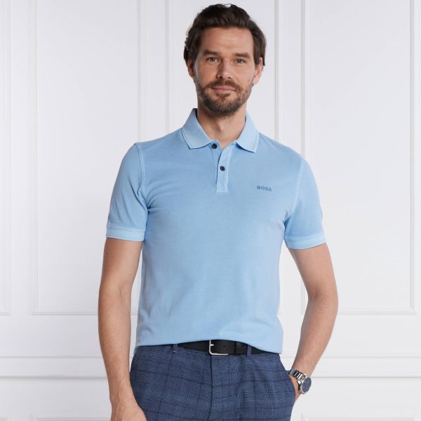 Boss Prime Polo Blauw