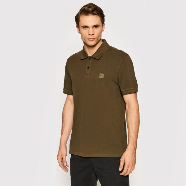 Boss Prime Polo Donker Groen