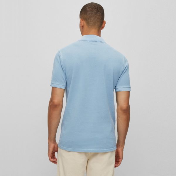Boss Prime Polo Licht Blauw