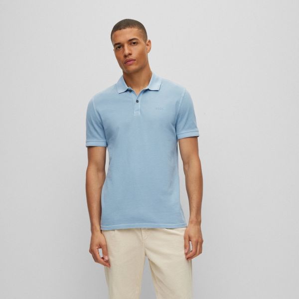 Boss Prime Polo Licht Blauw