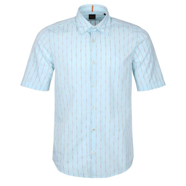 Boss Rash Overhemd Licht Blauw