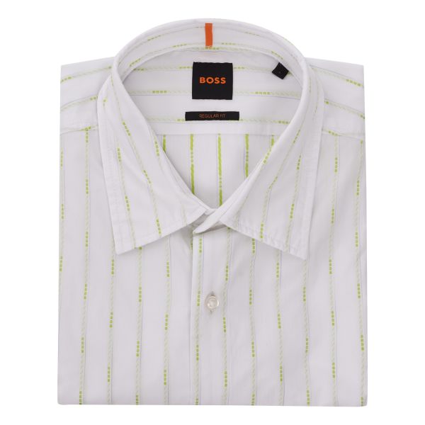 Boss Rash Overhemd Off White