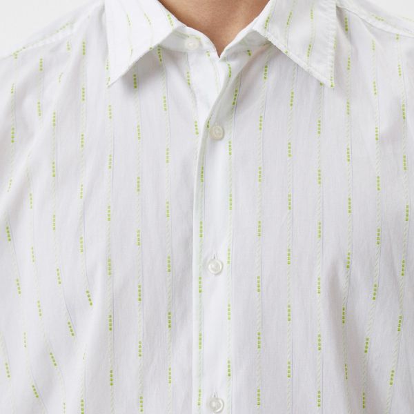 Boss Rash Overhemd Off White