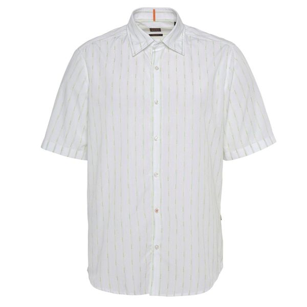 Boss Rash Overhemd Off White