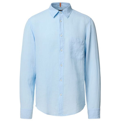 Boss Relegant Overhemd Licht Blauw