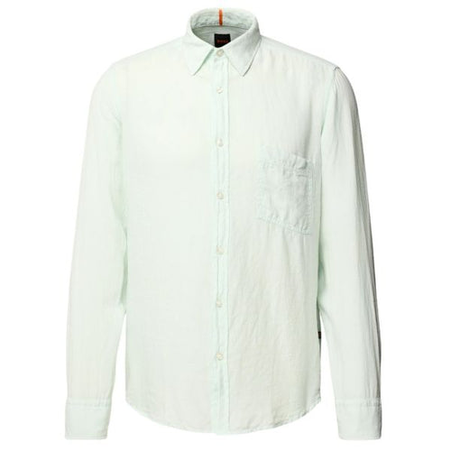 Boss Relegant Overhemd Mint