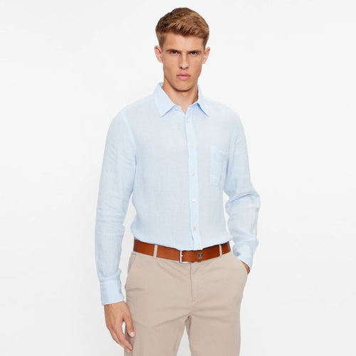Boss Relegant Overhemd Licht Blauw