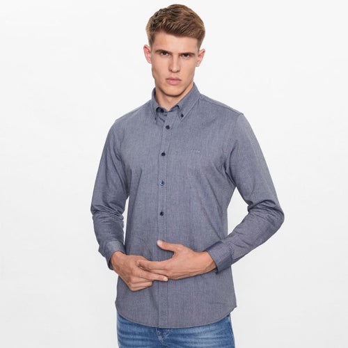 Boss Rickert Overhemd Navy