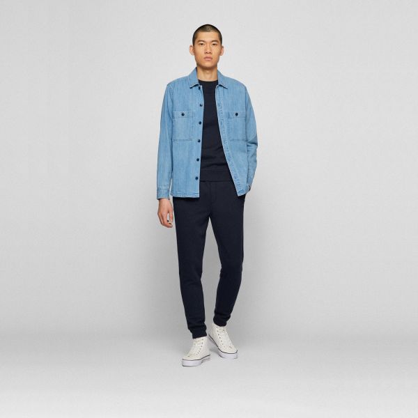 Boss Sestart Trainingsbroek Donker Blauw