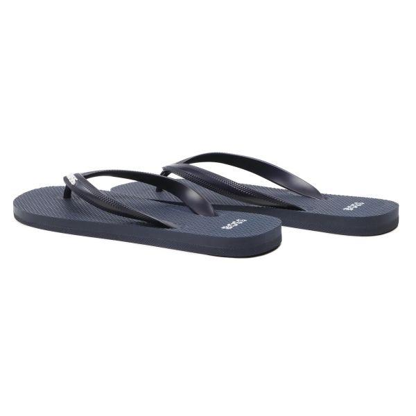 Boss Signature Slippers Navy