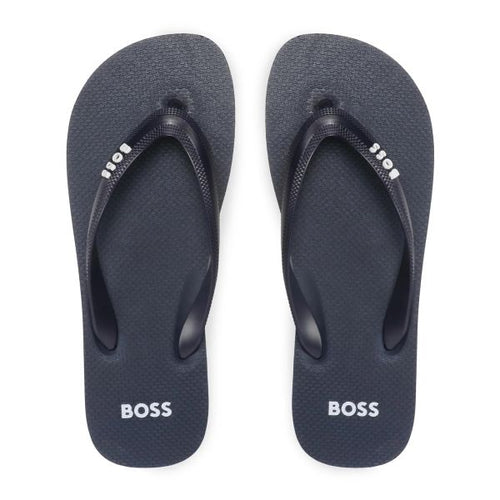Boss Signature Slippers Navy