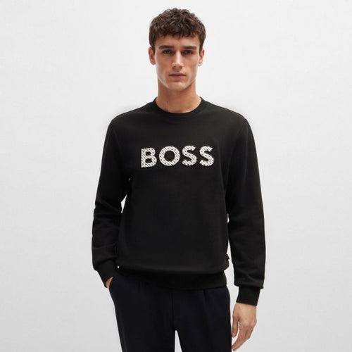 Boss Soleri Sweater Zwart