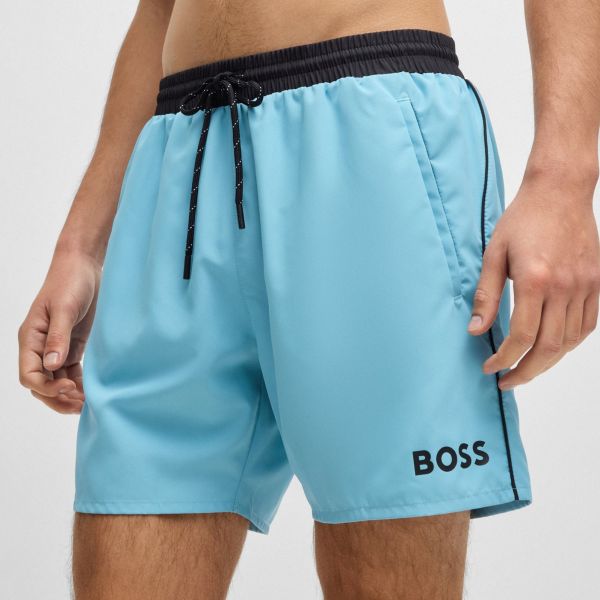 Boss Starfish Zwembroek Licht Blauw