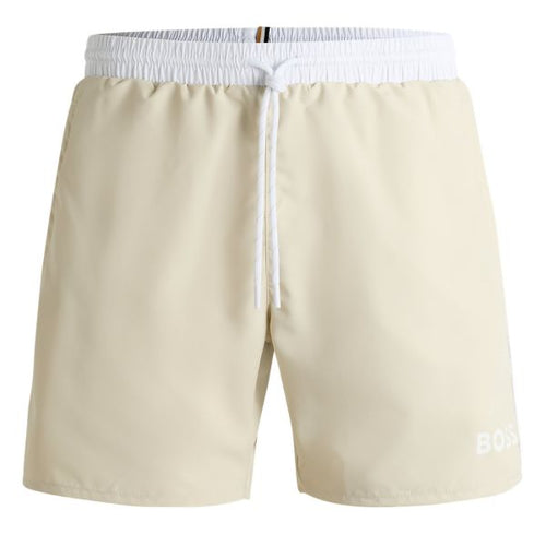 Boss Starfish Zwembroek Off White