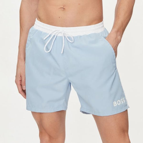 Boss Starfish Zwembroek Licht Blauw