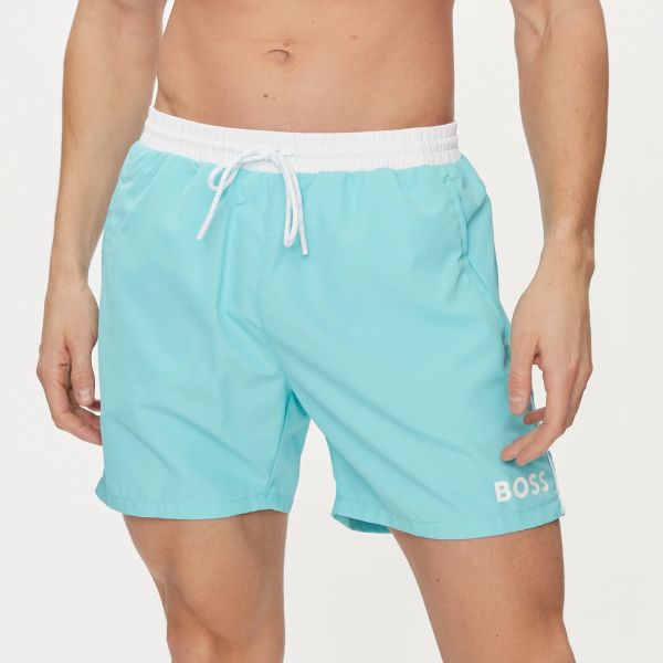 Boss Starfish Zwembroek Turquoise