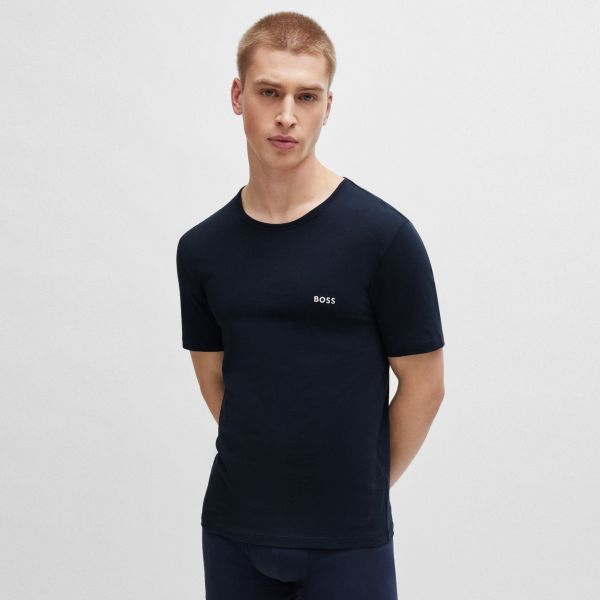 Boss T-shirt 3-Pack Blauw/Rood/Navy