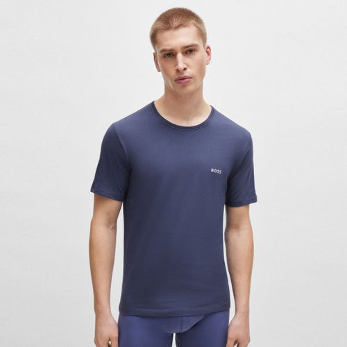 Boss T-shirt 3-Pack Blauw/Rood/Navy