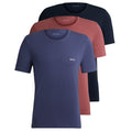 Boss T-shirt 3-Pack Blauw/Rood/Navy