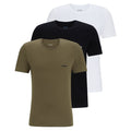 Boss T-shirt 3-Pack Groen/Zwart/Wit