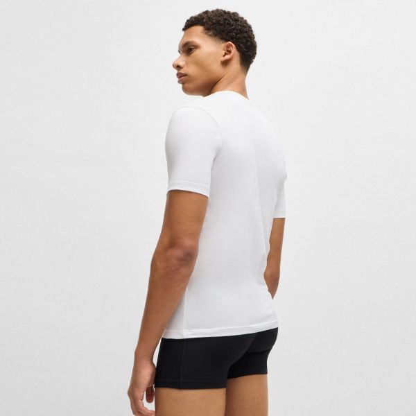 Boss T-shirt 3-Pack Zwart/Grijs/Wit