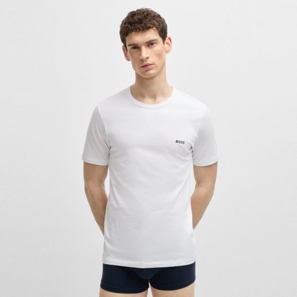 Boss T-shirt 3-Pack Wit/Navy/Grijs