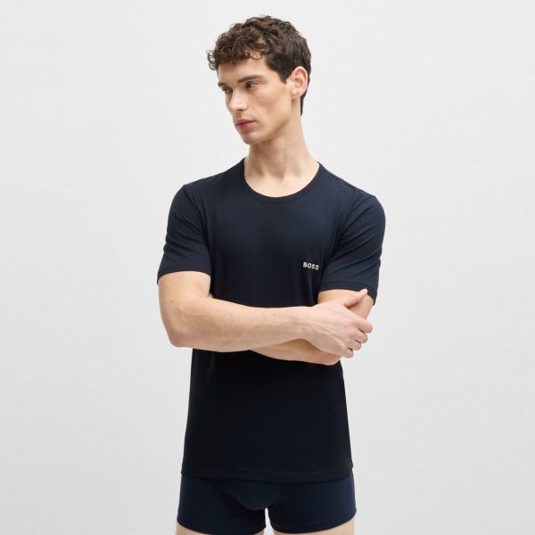 Boss T-shirt 3-Pack Wit/Navy/Grijs