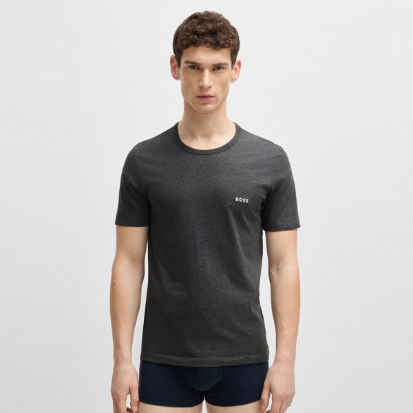 Boss T-shirt 3-Pack Wit/Navy/Grijs