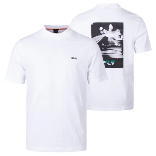 Boss T-skate T-shirt Wit