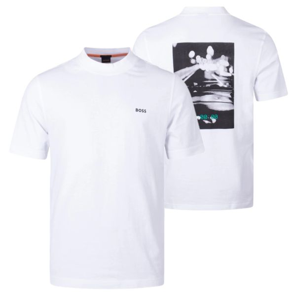 Boss T-skate T-shirt Wit