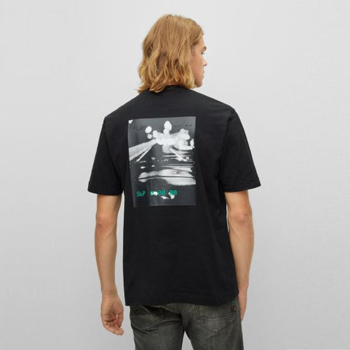 Boss T-skate T-shirt Zwart