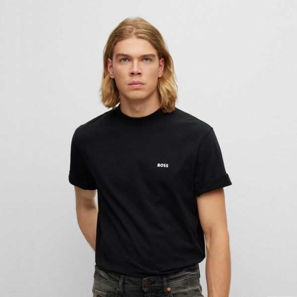 Boss T-skate T-shirt Zwart