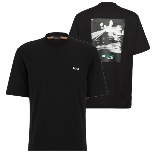 Boss T-skate T-shirt Zwart