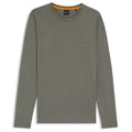 Boss Tacks Longsleeve T-shirt Antraciet