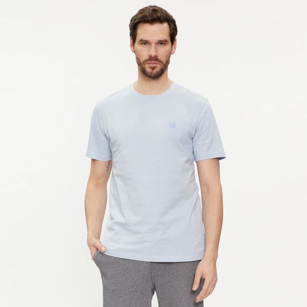 Boss Tales T-shirt Licht Blauw