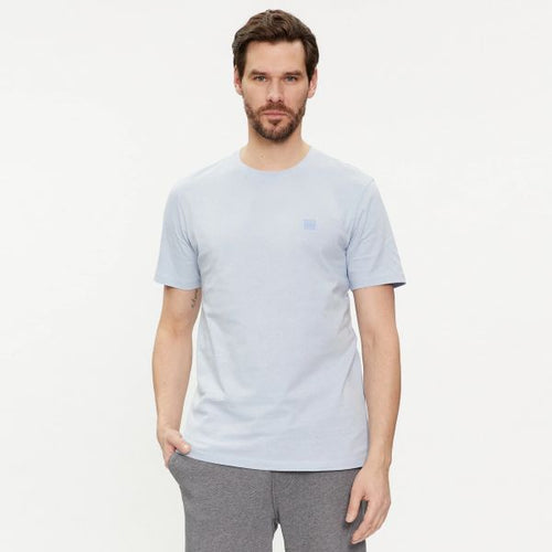 Boss Tales T-shirt Licht Blauw