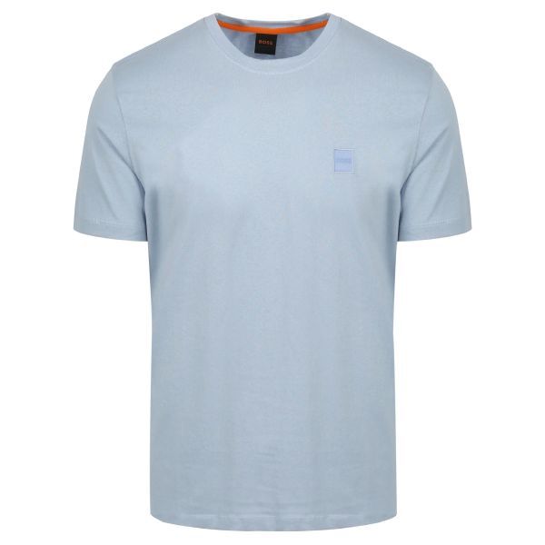 Boss Tales T-shirt Licht Blauw