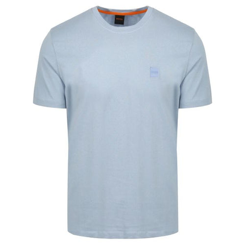 Boss Tales T-shirt Licht Blauw