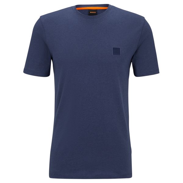 Boss Tales T-shirt Donker Blauw