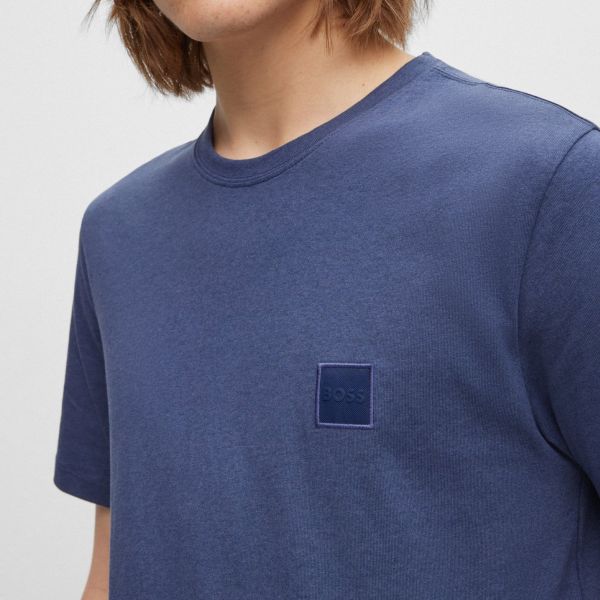 Boss Tales T-shirt Donker Blauw
