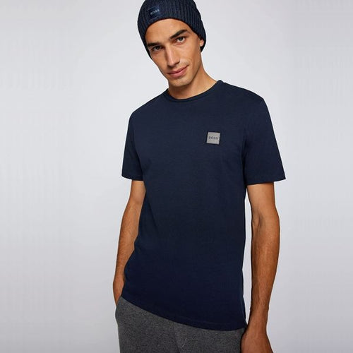 Boss Tales T-shirt Donker Blauw