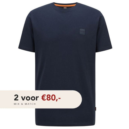 Boss Tales T-shirt donker blauw
