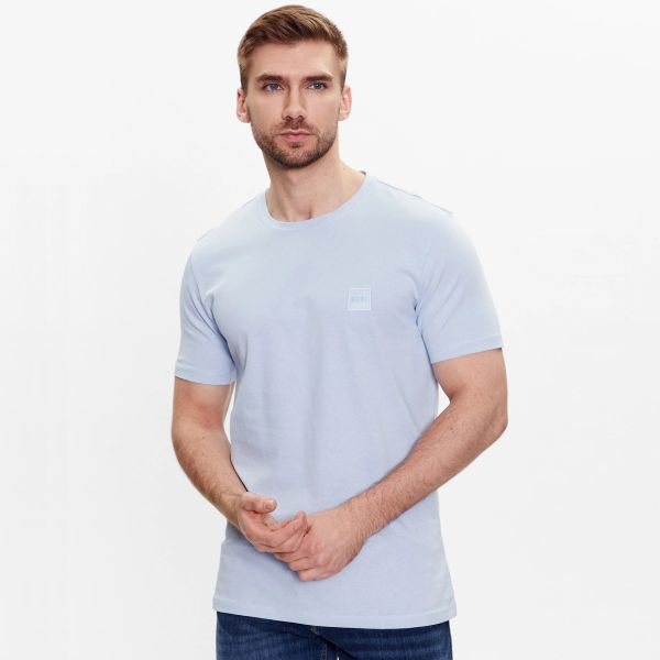 Boss Tales T-shirt Licht Blauw