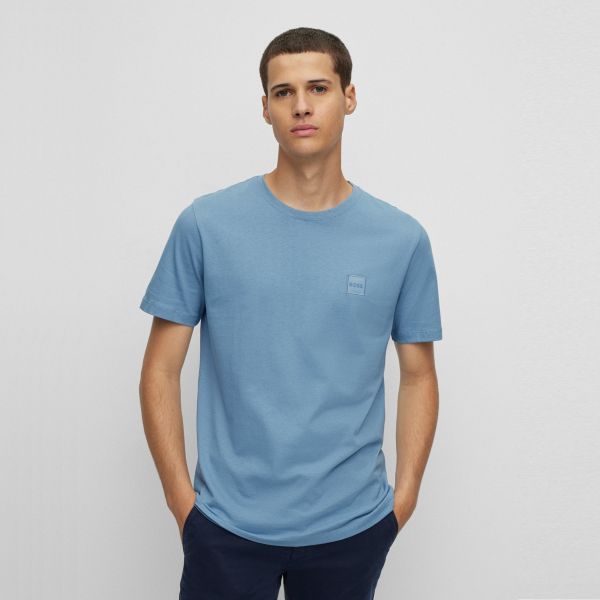 Boss Tales T-shirt Licht Blauw